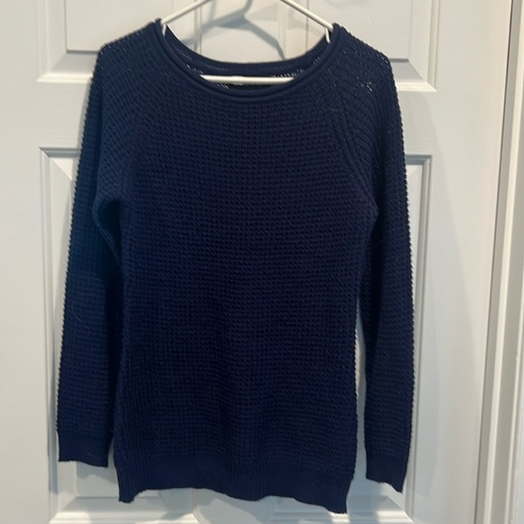 Blue crew neck sweater - Picture 1 of 5